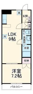 WAKABAガーデンHILL’S【2階】の間取り