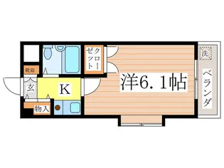 トマトコーポ【3階】の間取り