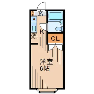 キャトルイケダ【2階】の間取り