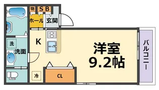ネクステージ笠屋町【3階】の間取り