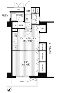ロイヤル笹塚【10階】の間取り