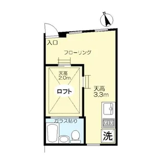 RIDGE【1階】の間取り