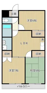 羽田第二ビル【4階】の間取り
