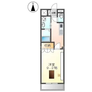 ニュープラネット【2階】の間取り