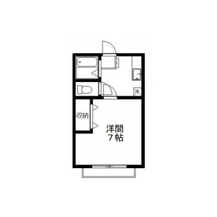 ブルーメSOM【2階】の間取り