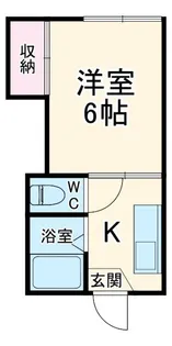 オリエント【2階】の間取り