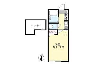 マ・ピエス生田伍番館【2階】の間取り