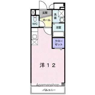 アヴェニール橋向【2階】の間取り