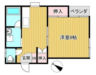 K‐HOUSE【2階】の間取り