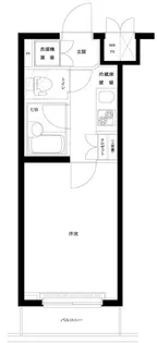 ルーブル小竹向原【5階】の間取り