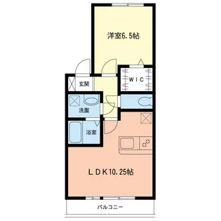 サニーコート【1階】の間取り