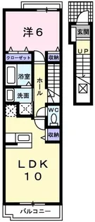 franc.K II【2階】の間取り