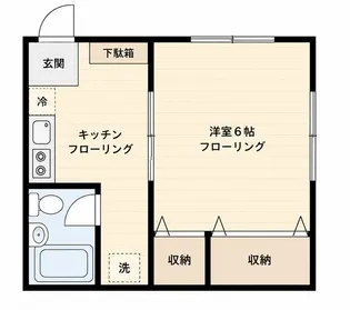Y&ドミール【1階】の間取り