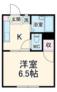 ジュネス保土ヶ谷【1階】の間取り
