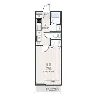 Las Casas【2階】の間取り