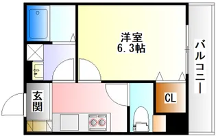 アミュレット【1階】の間取り