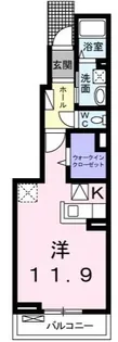 プラシード【1階】の間取り
