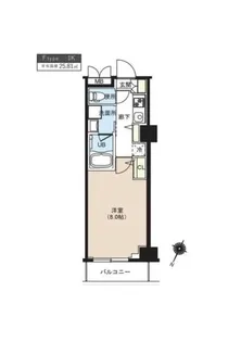 TATSUMIスカイガーデンテラス【1階】の間取り