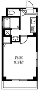シティオザワII【1階】の間取り