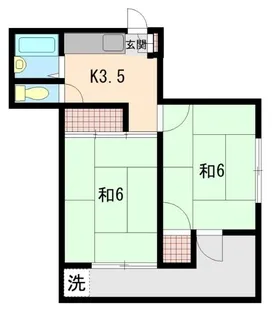 藤マンション【2階】の間取り