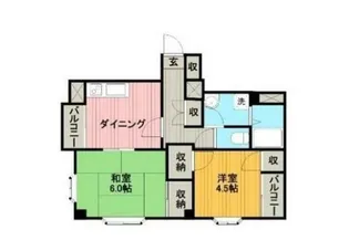 KyMax上溝ビル【5階】の間取り