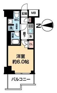 GENOVIA川口元郷【4階】の間取り