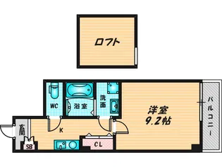 ONEメゾン東花園【2階】の間取り