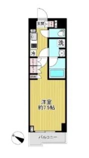 ルーブル川崎上平間弐番館【4階】の間取り