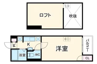 トリファイン草加【3階】の間取り