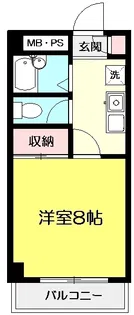 サンパール【3階】の間取り