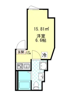 ムーンテラス多摩川【2階】の間取り