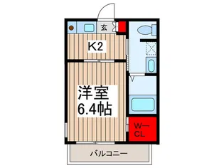 プライム上木崎【2階】の間取り