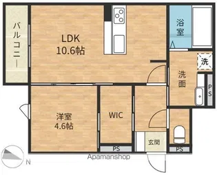 D-Hills矢崎町【2階】の間取り