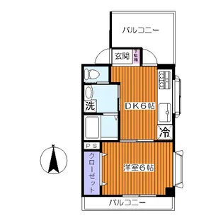 アパルトマン・TOYODA【2階】の間取り