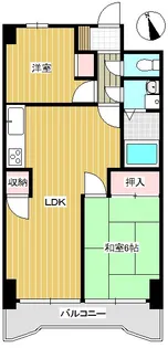泰平パレス【2階】の間取り