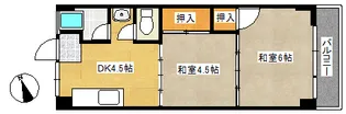 湯の砂ビル【2階】の間取り