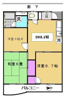 アスティールパレス【3階】の間取り
