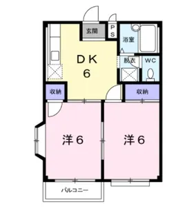 イーグルレジデンスB【2階】の間取り