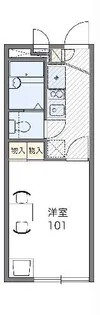 レオパレスリブラ【2階】の間取り