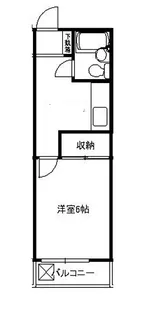 第2コーベ【2階】の間取り