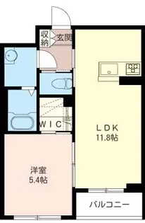 フェリーチェ【2階】の間取り
