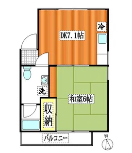 TM深沢【3階】の間取り