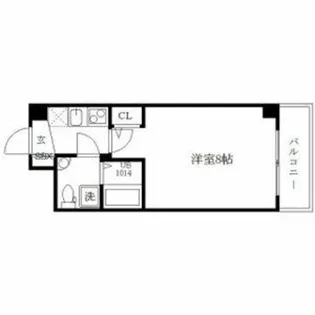 SEST新大阪【9階】の間取り