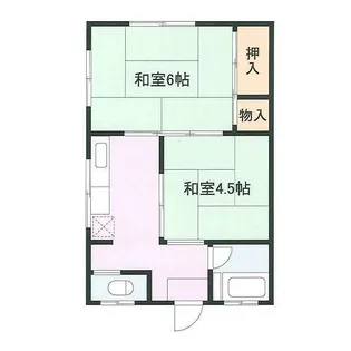 寿荘【2階】の間取り