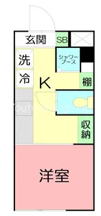 マイメゾン愛甲石田【4階】の間取り