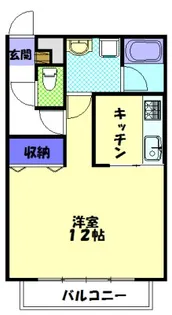すずらん 7【3階】の間取り