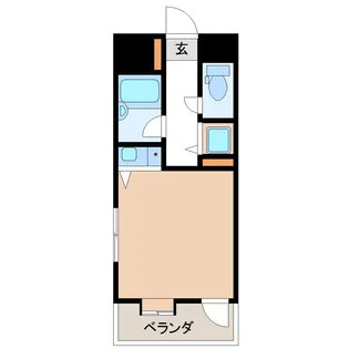 朝日プラザ長浜【3階】の間取り