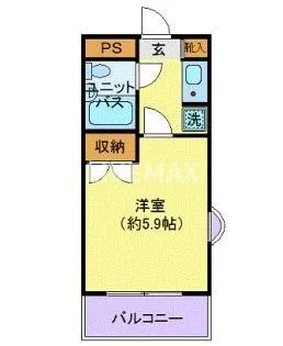 ジョイフル池上【3階】の間取り