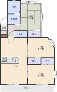 愛知県名古屋市千種区菊坂町3【マンション】の間取り