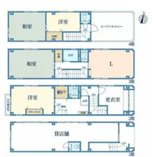 サンプラザビルの間取り